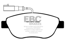 Load image into Gallery viewer, EBC 12+ Fiat 500 1.4 Turbo Abarth Redstuff Front Brake Pads
