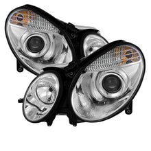 Load image into Gallery viewer, Spyder Mercedes Benz E-Class 03-06 Projector Headlights Xenon/HID Model- Chrm PRO-YD-MBW21103-HID-C
