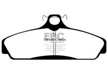 Load image into Gallery viewer, EBC 83-87 Chevrolet Corvette (C4) 5.7 Yellowstuff Front Brake Pads
