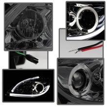 Load image into Gallery viewer, Spyder Nissan Altima 4Dr 10-12 Projector Headlights Light DRL LED Halo Smke PRO-YD-NA104D-LTDRL-SM

