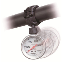 Load image into Gallery viewer, AutoMeter Gauge Mount Roll Pod For 1.5in. Roll Cage Fits 2-5/8in. Gauge Black
