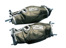Load image into Gallery viewer, Kooks 2020+ Chevrolet Corvette C8 LT2 6.2L Heat Shield Blankets for Ultra Green Catted Connect Pipes
