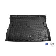 Load image into Gallery viewer, Rugged Ridge Floor Liner Cargo Black 1976-1986 Jeep Logo CJ-7 / 87-95 Jeep Wrangler YJ
