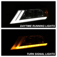 Load image into Gallery viewer, xTune 14-18 Chevy Impala (Excl Limited) DRL Halogen Proj Headlights - Chrm (PRO-JH-CIM15-LB-C)
