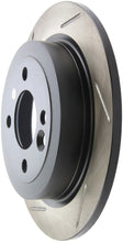Load image into Gallery viewer, StopTech Power Slot 02-06 Mini Cooper / Mini Cooper S Rear Right SportStop Slotted Rotor
