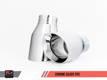 Load image into Gallery viewer, AWE Tuning BMW F3X 340i Touring Edition Axle-Back Exhaust - Chrome Silver Tips (102mm)
