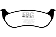 Load image into Gallery viewer, EBC 07-11 Ford Explorer Sport Trac 4.0 Greenstuff Rear Brake Pads
