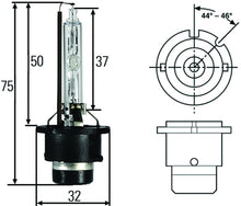 Load image into Gallery viewer, Hella D2S 35W High Intensity Discharge Capsule
