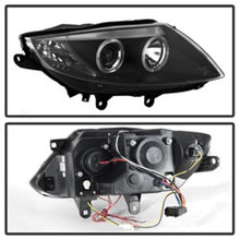 Load image into Gallery viewer, Spyder BMW Z4 03-08 Projector Headlights Halogen Model Only - LED Halo Black PRO-YD-BMWZ403-HL-BK
