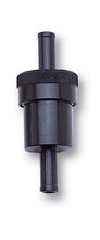 Load image into Gallery viewer, Russell Performance Black Street Fuel Filter (3in Length 1-1/8in diameter 3/8in inlet/outlet)
