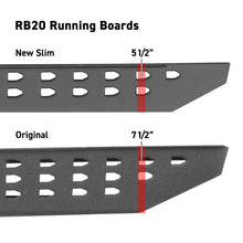 Load image into Gallery viewer, Go Rhino RB20 Slim Running Boards 57in. Cab Length - Bedliner Coating (No Drill/Mounting Brkt Req.)
