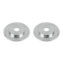 Load image into Gallery viewer, Power Stop 11-17 Lexus CT200h Rear Evolution Drilled &amp; Slotted Rotors - Pair
