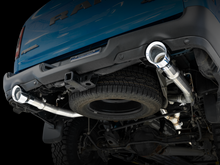 Load image into Gallery viewer, AWE Tuning 19-21 RAM 1500 5.7L (w/Cutouts) 0FG Dual Rear Exit Cat-Back Exhaust - Chrome Silver Tips
