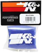 Load image into Gallery viewer, K&amp;N Drycharger Air Filter Wrap Blue for RX-4730

