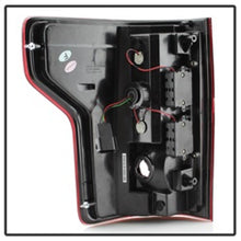 Load image into Gallery viewer, Spyder Ford F150 2015-2017 Light Bar LED Tail Lights - Red Clear ALT-YD-FF15015-LBLED-RC
