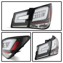 Load image into Gallery viewer, Spyder Chevy Cruze 2011-2014 Light Bar LED Tail Lights Black ALT-YD-CCRZ11-LBLED-BK

