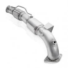 Load image into Gallery viewer, Stainless Works 2016-18 Ford Focus RS 3in High-Flow Cats Downpipe Factory Connection
