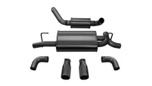 Load image into Gallery viewer, Corsa 18+ Jeep Wrangler JL 2.5in Dual Rear Exit Black Tips Touring Axle-Back Exhaust
