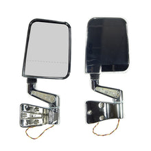Load image into Gallery viewer, Rugged Ridge 87-02 Jeep Wrangler YJ/TJ Chrome Dual Focus Door Mirror Kit w/ LED Signal

