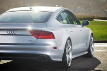 Load image into Gallery viewer, AWE Tuning Audi C7 A7 3.0T Touring Edition Exhaust - Dual Outlet Chrome Silver Tips
