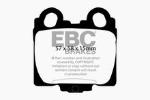 Load image into Gallery viewer, EBC 98-05 Lexus GS300 3.0 Redstuff Rear Brake Pads
