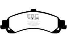 Load image into Gallery viewer, EBC 02 Cadillac Escalade 5.3 (PBR rear caliper) Yellowstuff Rear Brake Pads
