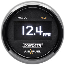 Load image into Gallery viewer, Innovate MTX-OL PLUS Wideband Digital Air/Fuel Ratio OLED Gauge Kit 3ft w/O2 Sensor
