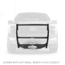 Load image into Gallery viewer, Go Rhino 18-20 Ford F-150 3100 Series StepGuard Winch Plate Kit (Req. 3296T or 3296MT) - Tex. Black
