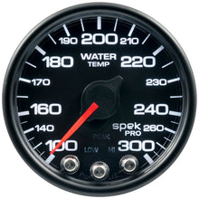 Load image into Gallery viewer, Autometer Spek-Pro - Nascar 2-1/16in Water Temp 100-300F Bcb Ecu
