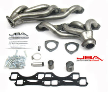 Load image into Gallery viewer, JBA 65-86 GM Truck 265-400 Carbureted w/A.I.R. 1-5/8in Primary Raw 409SS Cat4Ward Header
