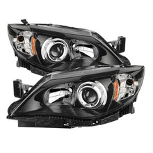 Load image into Gallery viewer, Xtune Subaru Impreza Wrx 08-14 Halogen Models Only Headlights Black HD-JH-SI08-AM-BK
