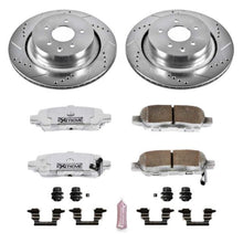Load image into Gallery viewer, Power Stop 07-08 Infiniti G35 Rear Z26 Street Warrior Brake Kit
