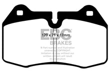 Load image into Gallery viewer, EBC 94-99 BMW M5 3.8 (E34) Bluestuff Front Brake Pads
