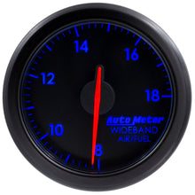 Load image into Gallery viewer, Autometer Airdrive 2-1/6in Wideband Air / Fuel Gauge 10:1-17:1 ARF Range - Black
