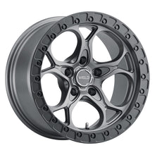 Load image into Gallery viewer, Weld Off-Road W107 17X9.0 Ledge 5X127 ET-12 BS4.50 Satin Gun Satin Black 71.5
