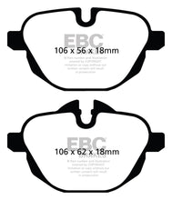 Load image into Gallery viewer, EBC 11+ BMW X3 2.0 Turbo (F25) Redstuff Rear Brake Pads
