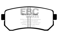 Load image into Gallery viewer, EBC 06-11 Hyundai Accent 1.6 Redstuff Rear Brake Pads
