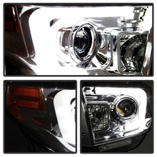 Load image into Gallery viewer, Spyder Toyota Tundra 2014-2016 Projector Headlights Light Bar DRL Chrome PRO-YD-TTU14-DRL-C
