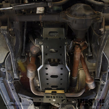 Load image into Gallery viewer, Westin/Snyper 07-17 Jeep Wrangler Oil Pan/Transmission Skid Plate - Textured Black
