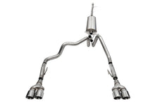 Load image into Gallery viewer, Corsa 22-23 Chevrolet Silverado 1500 Cat-Back Dual Rear Exit with Twin 4in Polished Tips
