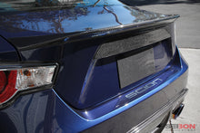 Load image into Gallery viewer, Seibon 12-14 Subaru BRZ / Scion FRS Carbon Fiber Rear Trunk Garnish
