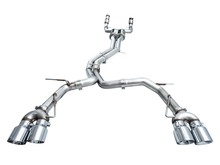 Load image into Gallery viewer, AWE Tuning 19-23 Audi C8 S6/S7 2.9T V6 AWD Track Edition Exhaust - Chrome Silver Tips
