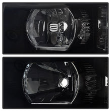 Load image into Gallery viewer, Xtune Chevy Silverado 07-13 Crystal Headlights Black Smoked HD-JH-CS07-AM-BSM
