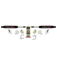 Load image into Gallery viewer, Skyjacker 2018 Jeep Wrangler JL - Black Dual Steering Damper Kit
