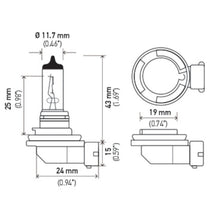 Load image into Gallery viewer, Hella Bulb H11B 12V 55W Pgjy192

