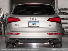 Load image into Gallery viewer, AWE Tuning Audi 8R Q5 3.0T Touring Edition Exhaust Dual Outlet Chrome Silver Tips
