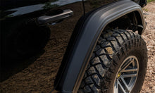 Load image into Gallery viewer, Bushwacker 18-21 Jeep Wrangler JL (2-Door &amp; 4-Door) Flat Style Flares 4pc - Black
