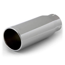 Load image into Gallery viewer, Banks Power Tailpipe Tip Kit - SS Round Straight Cut - Chrome - 3.5in Tube - 4.38in X 12in
