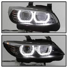 Load image into Gallery viewer, Spyder 08-10 BMW F92 3 Series Projector Headlights - LED DRL - Black (PRO-YD-BMWE9208-DRL-BK)
