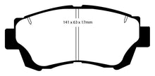 Load image into Gallery viewer, EBC 92-96 Lexus ES300 3.0 Redstuff Front Brake Pads
